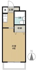 スカイコート久我山の物件間取画像